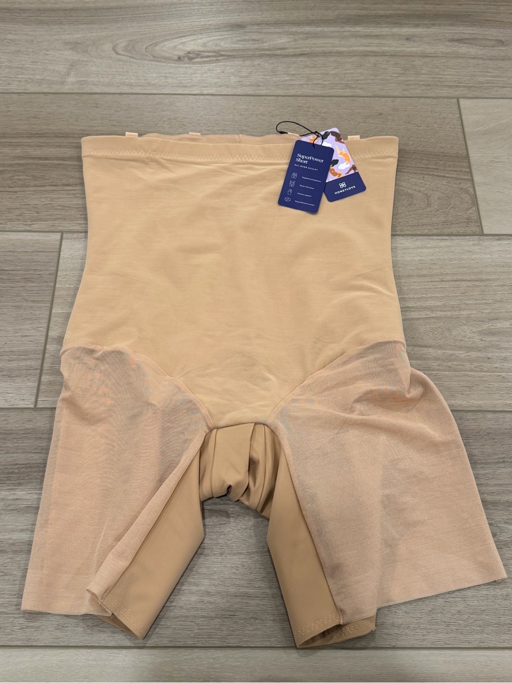 NWT HoneyLove SuperPower Short All Over Sculpt Women’s Size 1X Shapewear